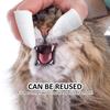 Cepillo de dientes para mascotas, juego de dedos, herramienta de limpieza bucal para perros y gatitos, suministros para el cuidado del cepillo de dientes.