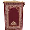 Alfombra para el Hogar Estilo Étnico, Fácil de Cuidar, Felpudo de Cristal Terciopelo Estampado, Alfombrilla de Rodillas para Rezar con Borlas Doble Cara, Muebles para el Hogar al por Mayor