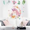Productos Van Gogh Guirnalda nórdica Pegatinas de pared de unicornio Sala de estar Dormitorio Pared de fondo PVC removible FX64028