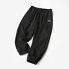 Pantalones Deportivos de Secado Rápido para Verano, Pantalones para Niños con Cierre en el Tobillo, Pantalones Finos Casuales para Niños y Niñas, Primavera y Verano