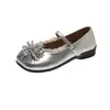 Zapatos Planos para Mujer con Pedrería de Fuegos Artificiales, Boca Baja, Nuevo Estilo 2026, Zapatos Mary Jane Planos con Cordones para Combinar con Vestidos, Zapatos de Hada