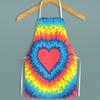 Delantal de color más vendido de AliExpress delantal de costura creativa a color delantal con estampado a color estudio jardín delantal impermeable antiincrustante