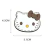 Zuecos de Ballet DIY Hebilla de Flor Desmontable Gato Gatito de Chocolate Lindo Accesorios Material de Resina Hebilla Accesorios