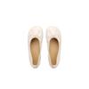 Sapatos Femininos da Moda Estilo Celebridade da Internet, Versáteis para Primavera e Outono, Bico Redondo Suave, Laço, Boca Rasa, Sapatos Baixos Estilo Coreano para Mulheres, Verão