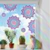 Oferecer novo ADX1046 Flor Datura Filme Eletrostático Vidro Decoração de Casa Adesivos de Janela Atacado pode ser enviado em nome