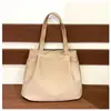 Bolso de Hombro Individual de Gran Capacidad para Mujer Color Sólido Moderno Simple Tela de Nylon Cremallera Nuevo 2026 Impermeable Arrugado Tote