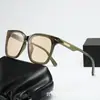 2024 Nuevas Gafas de sol cuadradas con montura curva de alta calidad para mujer TikTok Little Red Book Gafas de sol a prueba de sol para hombre de moda en internet