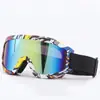 Gafas de Esquí Deportivas para Exteriores Acolchadas de Algodón, Gafas a Prueba de Viento para Adultos en Campos de Nieve, Máscara Facial, Gafas a Prueba de Frío, Gafas a Prueba de Viento