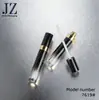 Pedido Jinze: Gradiente Preto Dourado Intenso, Anel Central Banhado a Ouro, Tubo de Gloss Labial, Material de Embalagem Plástico