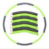 Hula Hoop de Plástico Espumado de 8 Seções Transfronteiriço, Fitness, Abdômen, Linha de Cintura, Hula Hoop Removível