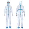 Ropa Protectora Desechable, Bata de Aislamiento, Una Pieza con Capucha, Raya Azul, Tipo Estéril, Protección de Seguridad, Venta al por Mayor del Fabricante