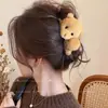 Elegante pinza grande para el pelo para mujer, nuevo pinza de tiburón de felpa 2026, pinza para el pelo de la parte trasera de la cabeza, accesorio para peinar el pelo