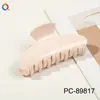 Qiyue 2026 Modelo Nuevo Pinza para el Cabello de PC con Pintura en Spray UV de Alta Gama, Pinza de Garra Grande para Recogido en la Parte Trasera de la Cabeza, Accesorio para el Cabello Tipo Pinza de Tiburón para Mujeres