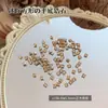 Decoração de Unhas com Strass Quadrado de Zircônia de Fundo Plano Branco Translúcido Champagne Rosa Mosaico Quadrado Strass Acessórios para Unhas Postiças DIY