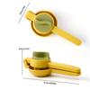 Fábrica en stock Exprimidor de Limón de Plástico PP Hilado Exprimidor Manual de Naranja Gadget de Cocina Pinza para Frutas