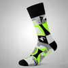 Calcetines Personalizados para Mujer, de Longitud Media hasta la Pantorrilla, Diseño Original con Logo Personalizado, Calcetines de Pareja Ab, Estilo Urbano de Moda, Calcetines de Algodón Unisex