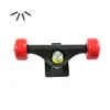Skate Suporte de Skate Acessórios de Roda Liga de Alumínio Skateboard Infantil Conjunto Fish Board Ponte de Skate DIY