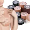Cinta elástica para levantar el busto, cinta de levantamiento invisible, realza y previene la flacidez, almohadillas para senos transpirables, soporte desechable para traje de baño