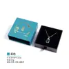 Caixa de Armazenamento de Pulseiras Estilo Chinês, Caixa Gaveta para Joias, Caixa de Papel para Embalagem de Pulseiras com Pingente e Fivela de Prata Estilo Antigo Venda por Atacado