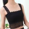 Camisola de encaje con espalda hermosa y anti-corrida, ropa interior ligera para mujer, top de tubo envolvente para el pecho, chaleco sexy para chica estudiante, camisón envolvente para el pecho, espalda hermosa