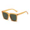 Jamie 510 Elegantes Gafas de Sol Cuadradas de Montura Grande Fabricante de Gafas de Sol Transfronterizas Venta al por Mayor Modelo Unisex con Remache en Forma de T