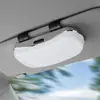 Estuche para Gafas Montado en Coche, Clip para Gafas de Coche, Parasol, Estuche Universal Multifuncional para Gafas de Sol, Instalación sin Daños