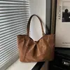 Otoño 2026 Nuevo Bolso de Axila Estilo Coreano de Alto Valor con Estampado de Leopardo para Mujer Bolso Tote de Hombro Único de Gran Capacidad Bolso de Viaje de Moda