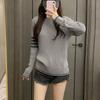 Tb Otoño e Invierno Nuevo Suéter de Punto Trenzado de Cuatro Rayas Base de Lana Pulóver Casual Estilo Universitario Top Sencillo