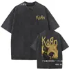 Camiseta Korn Falling Away from Me Vintage Lavada Sk