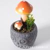 Coruja Simulada Cogumelo Bonsai Espuma Ornamentos Criativos Decoração Sala de Estar Doméstica Adereços de Fotografia Plantas Plantas Verdes