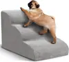 Escaleras para Mascotas Escalones de Esponja Desmontables Perro Grande Tipo Aspiradora Sobre Sofá Sobre Cama Escalera de Trepa Tipo Rampa Escalera de Trepa para Perro