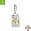 Yinziyun Original Plata de Ley S925 Colgante de Doce Constelaciones Accesorios de Joyería Estilo Europeo y Americano Versátil Cuentas para DIY