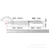 Juego de cuchillos transfronterizo de 15 piezas, cuchillo de chef de acero inoxidable, juego de cuchillos para frutas, juego completo de cuchillos de cocina con base de madera