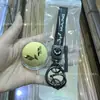 Chaveiro de Ouro Puro 999 Pequeno 20Mg Ouro Mercedes-Benz Bmw Audi Logo de Carro Pingente Presente Chaveiro com Logo de Carro
