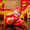 Fortuna Buena Suerte Dios de la Riqueza Adornos Festivos Dios de la Riqueza Decoraciones de Escritorio Adornos Decoración de Consola Central de Coche Regalos de Vacaciones