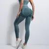 Pantalones de Yoga y Running Deportivos de Punto Transfronterizos, Belleza de Espalda, Cintura Alta, Pompa de Durazno, Fitness Moldeador, Transpirables, Secado Rápido, Ajustados