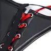 Suministros para adultos de fábrica punto rojo tanga de encaje lencería sexy para mujer punto de fábrica venta al por mayor
