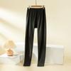 Pantalones Individuales de Terciopelo Alemán Imitación para Hombre, Lana de Oveja y Seda, con Forro Polar y Espesos, Pantalones Térmicos de Calentamiento Rápido, Pantalones Térmicos de Capa Base