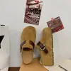 Zapatos Birkenstock de suela gruesa para mujer 2026 otoño zapatos nuevos completamente cerrados Birkenstock zapatos de plataforma para aumentar altura slip-on planos zapatos para conducir mocasines