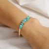 Pulsera de Cadena Transfronteriza Europea y Americana Retro Piedra Natural Grava Multicolor con Cuentas para Mujer en stock Venta Directa