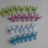Suministros del Fabricante Pinzas de Ropa de Color Fijo, Pinzas de Ropa Portátiles Desmontables, Pinzas para Objetos Pequeños, Pinzas de Plástico de Colores