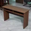 Mesas Largas para Aula, Escritorios Rectangulares para Estudiantes de Primaria y Secundaria, Mesas y Sillas para Salas de Reuniones Escolares, Escritorios de Oficina, Madera Maciza Uso Comercial