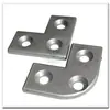 Tapa Final de Aluminio Tapa Selladora de Aleación Metálica Tapón 20 30 40 60 80 Estándar Nacional Estándar Europeo Placa Cubierta de Cara Final para Perfil de Aluminio