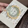 Pulsera Popular de Mariposa de Mercado Nocturno Diseño de Nicho Ins Pulsera de Luz de Luna Gris Versátil Elegante Moderna Regalo para Estudiante