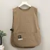 Avental Colete Taslan Resistente à Água Estilo Japonês para Cozinha, Cafeteria, Barbearia, Roupa de Trabalho, Impressão Personalizada