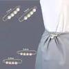 Accesorios de Pin de Cintura Ropa Fija Cintura Cambiar Hebilla Pequeña de Cintura Broche Antideslizante Hebilla de Pantalones de Mujer Pin
