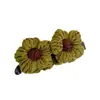 Pinza para el pelo de flor de lana de otoño e invierno, plátano, para mujer, 2025, nuevo, pinza giratoria de alta gama, pinza vertical, pinza para agarrar la parte posterior de la cabeza, accesorio para el cabello