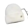 Gorro de Tricô para Mulheres, Novo Estilo Outono e Inverno, Forrado com Lã e Espessado, Gorro de Lã Versátil, Para Cabeça Grande, Gorro de Puxar, Proteção Quente para Ouvidos, Gorro para Clima Frio