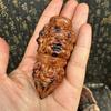 Talla Natural de Rayo Madera de Mazo para Bajar Demonios y Plagas Marioneta King Kong de Tres Caras Suministros Domésticos de Mazo Madera de Azufaifo Tántrico