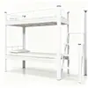 Litera de Dos Pisos con Escalera, Cama con Estructura de Hierro, Cama Alta y Baja Yifanmei, Cama Doble para Dormitorio de Estudiantes y Empleados